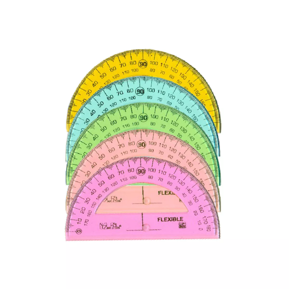 Transportador Marros Flexible 12cm Colores