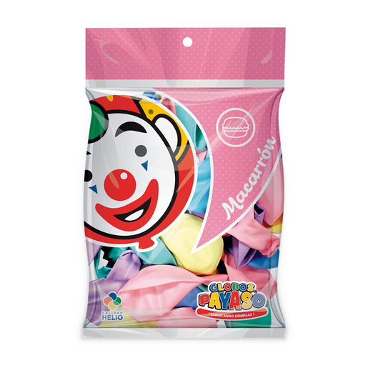Globo Payaso # 12 Macarron