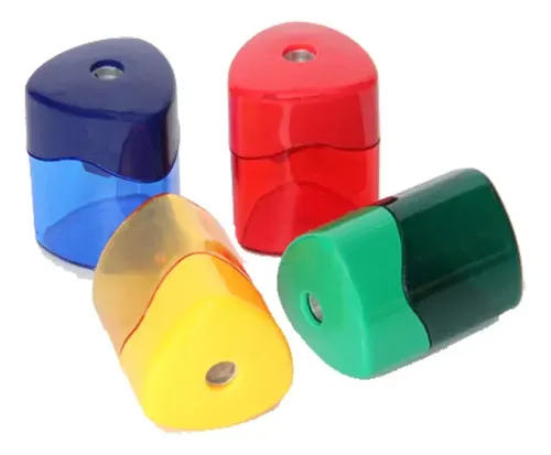 Sacapuntas Kaiser Plastico 461 C/Deposito Varios Colores