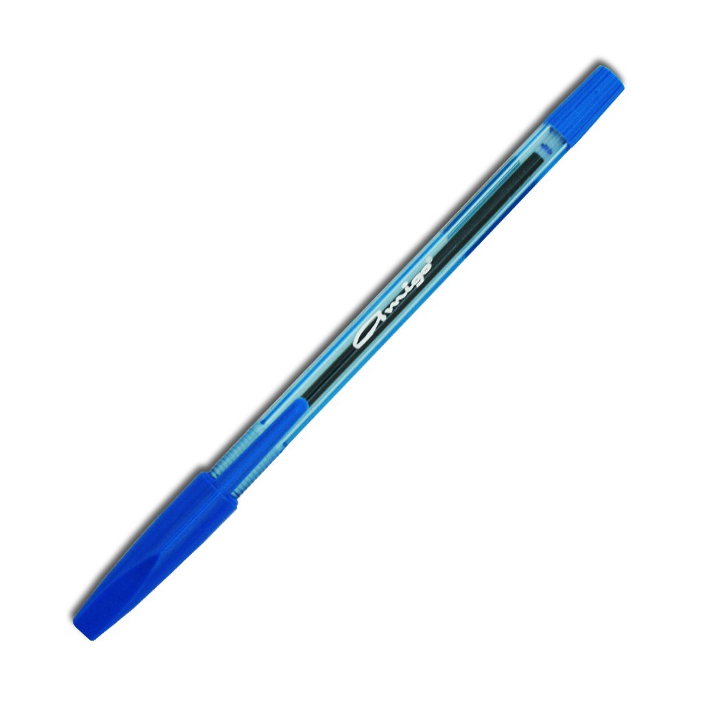 Bolígrafos Amigos Mediano Retractil Color Azul