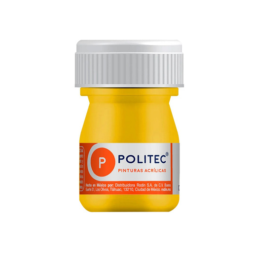 Pintura Politec Acrílica Colores Varios 20 ml Pz