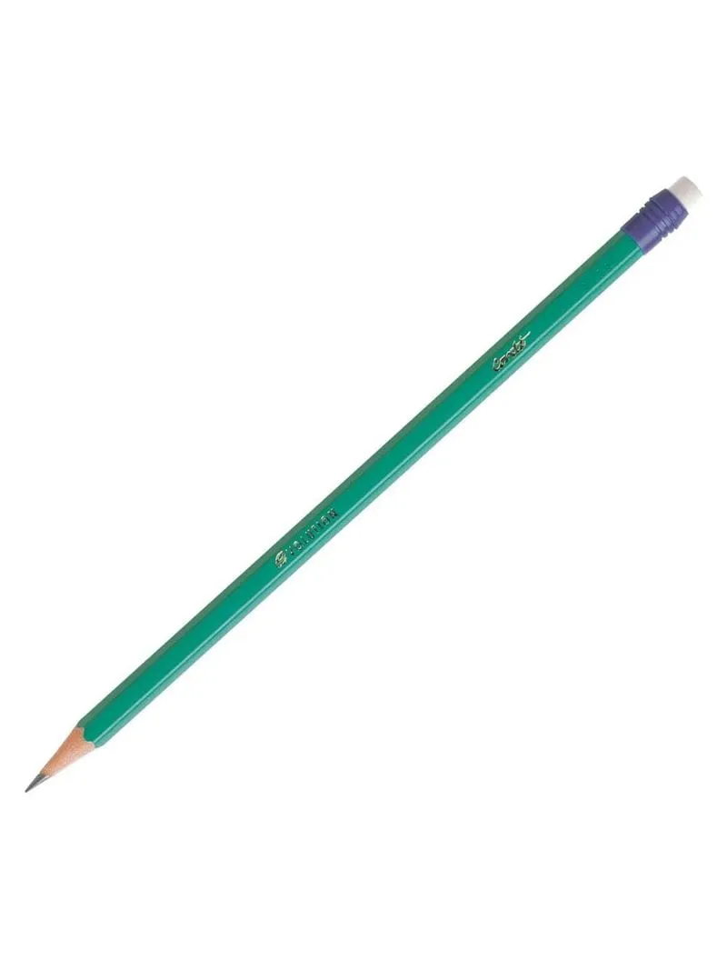 Lápiz Resina Bic Hexagonal Verde-n2
