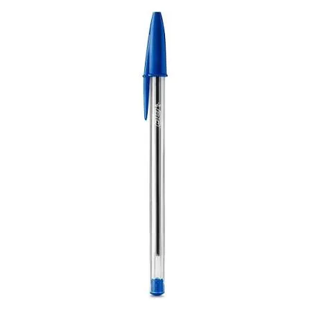 Pluma Bic Mediano Azul