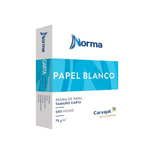 Papel Cortado Norma Blanco De 75 G Con 500 Hojas