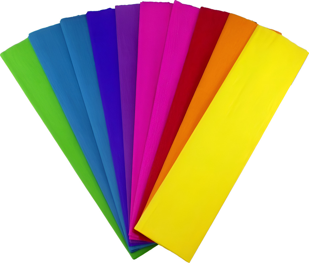 Papel Crepé varios Colores 200x50 Cm