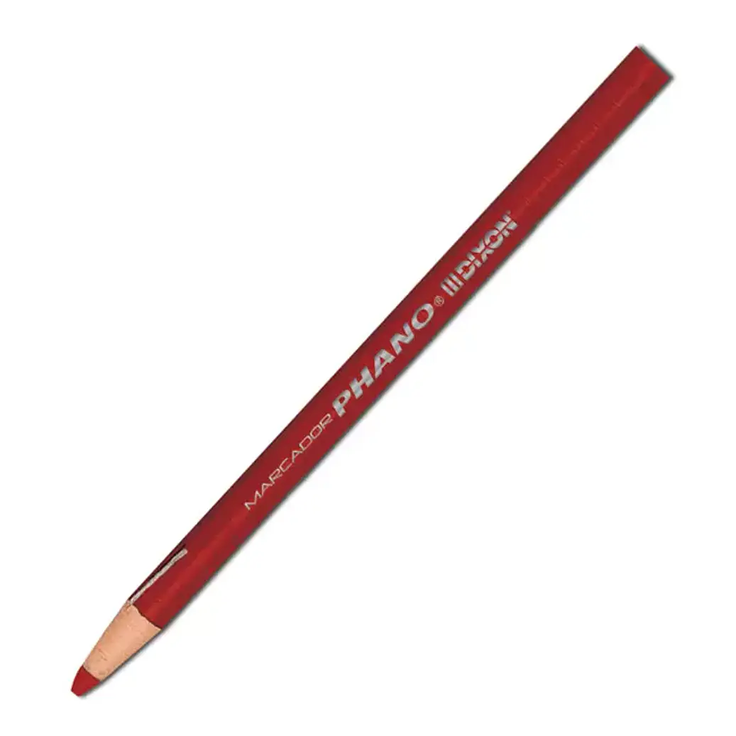 Marcador Cera Dixon Phano Rojo