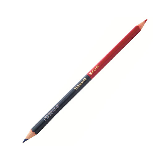 Lápiz Bicolor Pelikan Hexagonal Delgado