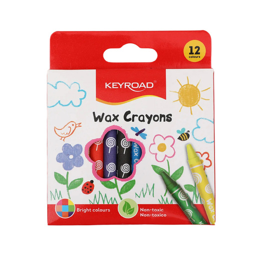 Crayón Keyroad De Cera 8x90mm CJ12